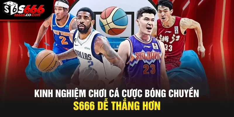 Kinh nghiệm chơi cá cược bóng chuyền S666 dễ thắng hơn