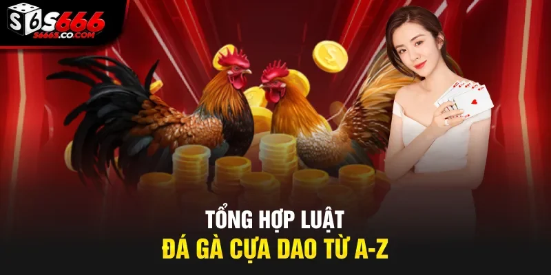Tổng hợp luật đá gà cựa dao từ A-Z